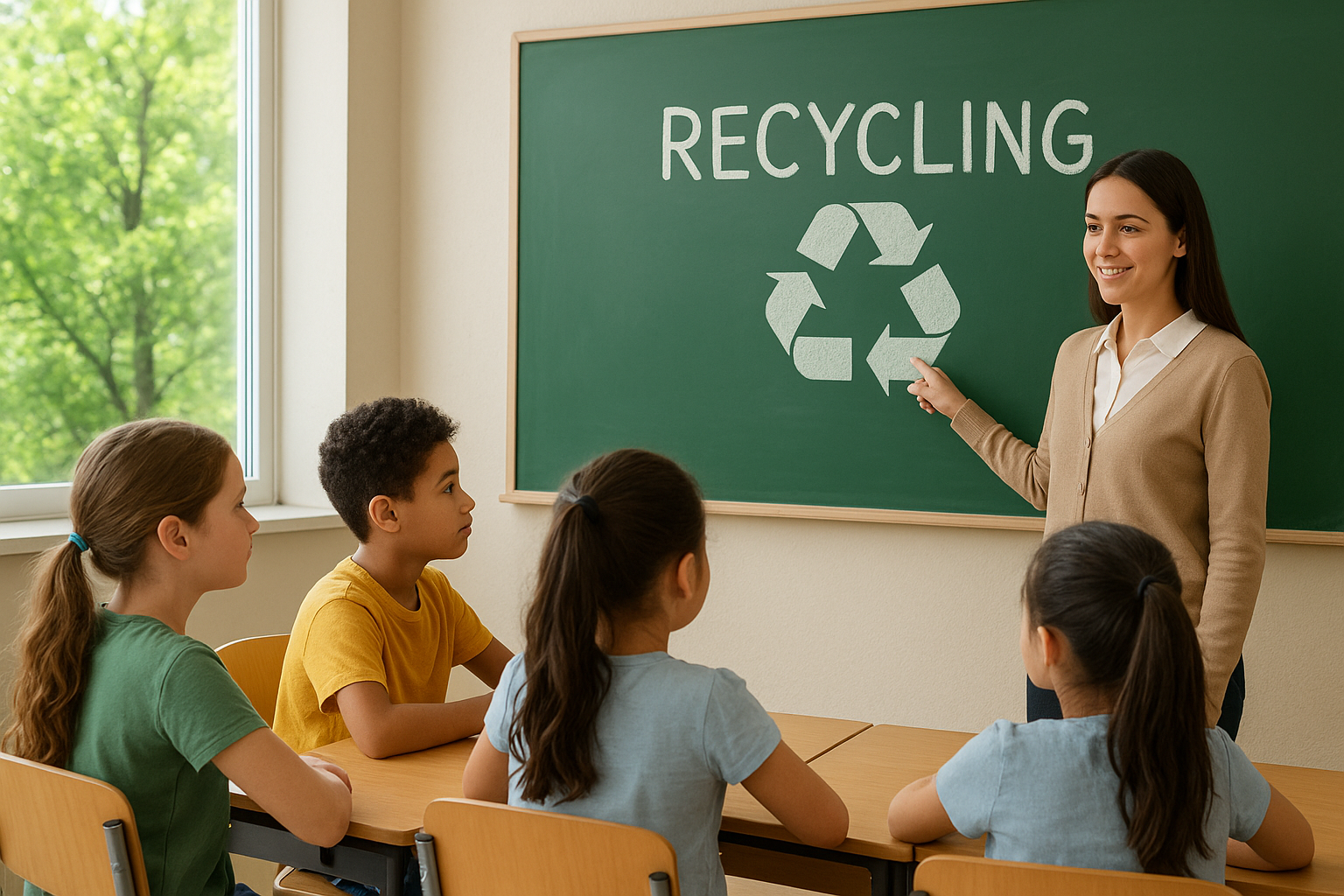 🟩 آموزش بازیافت برای کودکان و نوجوانان